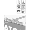 Yato Toya Sa Poland Kreipiančioji / gidas grandininiams pjūklams | su dilde | 4.0 mm (YT-85030)