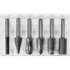 YATO metalo pjaustytuvai su kotu, FI 6 mm, 6 vnt. rinkinys.