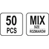 YATO SZYBKOZŁĄCZA elektrinės 50szt.