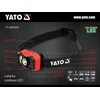 Yato Toya Sa Poland Lempa dedama ant galvos | 1000LM AKU / judesio daviklis | LED (YT-085942)
