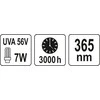 Toya Sa Poland Lemputė nuo vabzdžių | UVA 56V/7W | 67012, 67013, 67014 lempoms (67019)