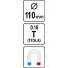 Yato Toya Sa Poland Magnetinė lėkštutė/lentyna | 110 mm (YT-08304)