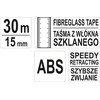 Matavimo ruletė Yato YT-71540; 30 m