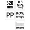 Yato Toya Sa Poland Oro pūtimo pistoletas ilgas | 320 mm (YT-23732)