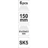 Toya Sa Poland Peilis sudedamas + atsarginiai peiliukai | 61x33 mm (YT-7534)
