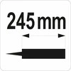 Toya Sa Poland Pistoletas hermetikui | dviguboms kasetėms | 245 mm (YT-67574)
