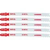 Toya Sa Poland Pjūkliukai siaurapjūkliui 5vnt, 10~5TPI / 2.4~5.0mm (universalūs) (YT-3417)