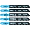 Yato Toya Sa Poland Pjūkliukai siaurapjūkliui 5vnt, 32TPI / 0.7mm (metalui) (YT-3414)