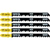 Yato Toya Sa Poland Pjūkliukai siaurapjūkliui 5vnt, 6TPI / 4mm (medis) (YT-3410)