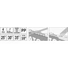 Yato Toya Sa Poland Pjūklo grandinės galandimo rinkinys | 4.0 mm | 4 vnt. (YT-85040)