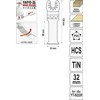 YATO BRZESZCZOT WGŁĘBNY DO NARZĘDZIA WIELOFUNKCYJNEGO HCS 32 x 120mm