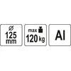 Toya Sa Poland Prisisiurbiantis kėliklis | 2 X 125 mm / 120 kg