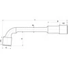 YATO KLUCZ FAJKOWY 17mm 1637