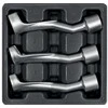 Toya Sa Poland Raktų rinkinys | kuro purkštukams ir įpurškimo siurbliams | 12,5 mm (1/2") | 14 - 17 - 19 mm (YT-17619)