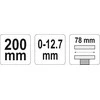 YATO MORSEA spaustuvų replės 200 mm PLATIES ŽANDALIS 2463