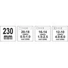 YATO replės jungtims 0.5-6.0mm2 2300