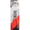 Yato Toya Sa Poland Replės žiedams skečiamos lenktos | 180 mm (YT-2138)