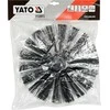 YATO SZCZOTKA DO UDRAŻNIANIA KANALIZACJI 25cm
