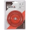 YATO DISKINIS ŠEPETĖLIS SU BOTONU 100mm NAILONAS