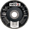 Toya Sa Poland Šlifavimo diskas lapelinis išgaubtos formos 125mm P60 (YT-83293)