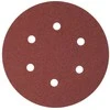 Toya Sa Poland Šlifavimo popierius {velcro) | 6 skylės | 150 mm / P100 | 50 vnt. (YT-834584)