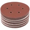Toya Sa Poland Šlifavimo popierius {velcro) | 6 skylės | 150 mm / P80 | 50 vnt. (YT-834583)