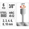 YATO stūmoklinio VAKTO RINKINYS 6 vnt. 3/8 "0623
