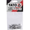 YATO NITONAKRĘTKI ALUMINIOWE M3 /20szt.