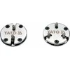 Yato Toya Sa Poland Stabdžių stūmoklių atstatymo adapterių rinkinys | universalus | su 2 ir 3 kaiščiais | 2 vnt. (YT-06809)