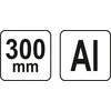 Kampamatis Yato YT-70787; 300 mm; aliumininis
