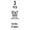 Toya Sa Poland Šveitimo antgaliai yt-05811 honui | ilgis 51 mm | 3 vnt. (YT-05816)