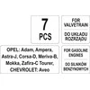Yato Toya Sa Poland Variklio fiksavimo rinkinys | Opel/Vauxhall, CHEVROLET 1.0/1.2/1.4 (YT-06009)