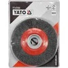 YATO SZCZOTKA TARCZOWA 200x32mm INOX