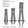 Yato Toya Sa Poland Žarnų užspaudimo replės lenktos | 90° kampas | 155-220 mm | 3 vnt. (YT-08403)