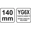 YATO STYLUS STIKLUI IR METALUI 140mm 3740
