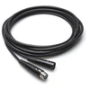 Hosa - ECONOMY XLRf - XLRm 7,6m mikrofono laidas