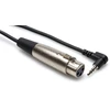 Hosa - kabelis do kamer xlrf - trs r 3,5mm 0,3m