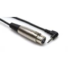 Hosa - Kabelis do kamer XLRf - TRS R 3.5mm 0.6m