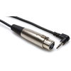 Hosa - Kabelis do kamer XLRf - TRS R 3.5mm 1.5m