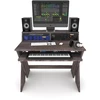 Reloop GLORIOUS Sound Desk kompaktiškas graikinis riešutas