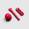 Rode Microphones Interview GO, mikrofonas - raudonas, adapteris