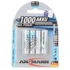 1x4 Ansmann NiMH rech. baterija 1000 Micro AAA 950 mAh