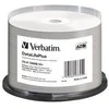 VERBATIM 43745 CD-R Verbatim 50vnt, 700MB, 52x, verpstė Baltas PLATUS SPAUSDINAMAS PAVIRŠIAUS