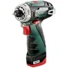 Metabo Suktuvas-gręžtuvas PowerMaxx  BS, 12 V, 2x2,0 Ah, lagaminas (600080500)