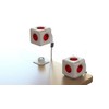 allocacoc PowerCube Extended 3 m incl. 3 m Cable red Type F
