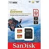 Atminties kortelė SanDisk Extreme Micro SDHC 32GB + SD Adapteriai veiksmo sporto kameroms - Twin Pack - 100MB/s A1 C10 V30 UHS-I U3; EAN: 619659155117