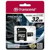 Atminties kortelė TRANSCEND 32GB Micro SDHC Class 10 UHS-I su adapteriu
