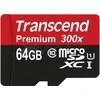 Atminties kortelė TRANSCEND 64GB Micro SDXC Class10 UHS-1 su adapteriu