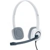 LOGITECH H150 ausinės su mikrofonu, baltos