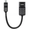 Belkin F2CD079bt mini DisplayPort - HDMI 4K 0.13m juoda